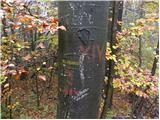 Spodnje Stranice (graves of hundred hostages) - Stolpnik